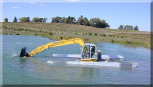 marsh buggies pontoons