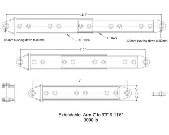 extendable arm