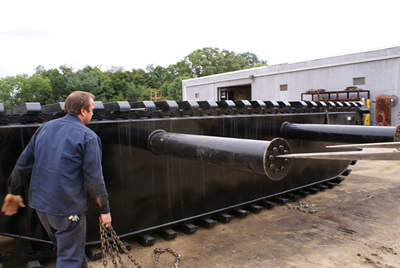 marsh buggy pontoons