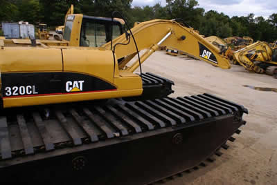 marsh buggies pontoons