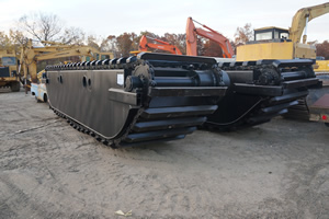 marsh buggy pontoons