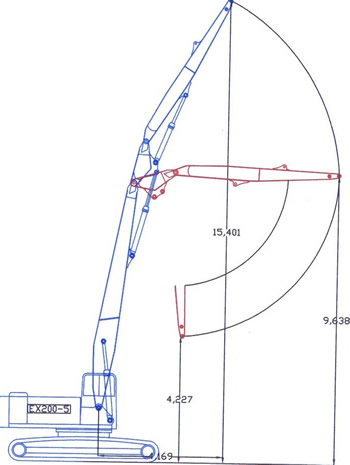 high reach construction attachments