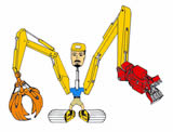 long reach construction attachments